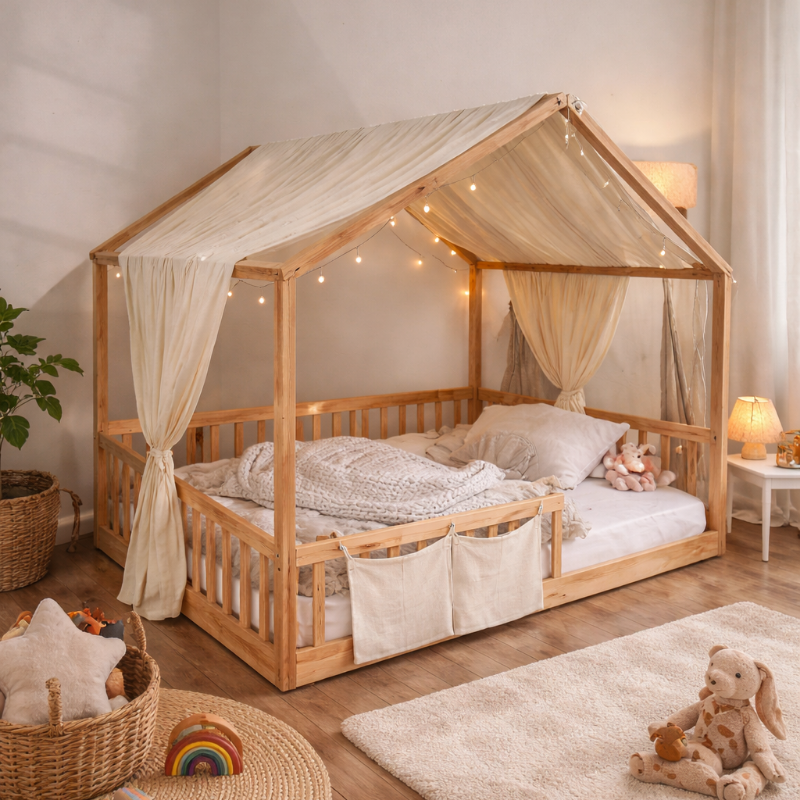 Buying a House Bed for Kids: Guide to Sizes, Floor Beds & Mattresses