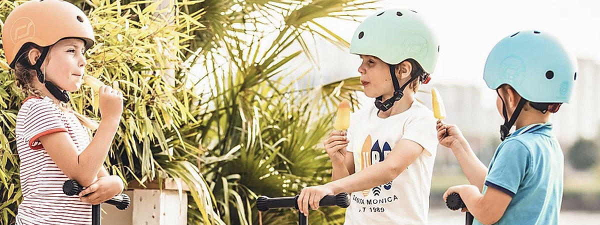 Kinder-Fahrradhelme von PUKY und CoConuts bei Schmatzepuffer