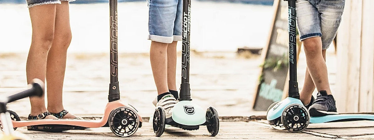 Fahrzeuge für Kinder – Laufräder, Dreiräder, Scooter und passendes Zubehör