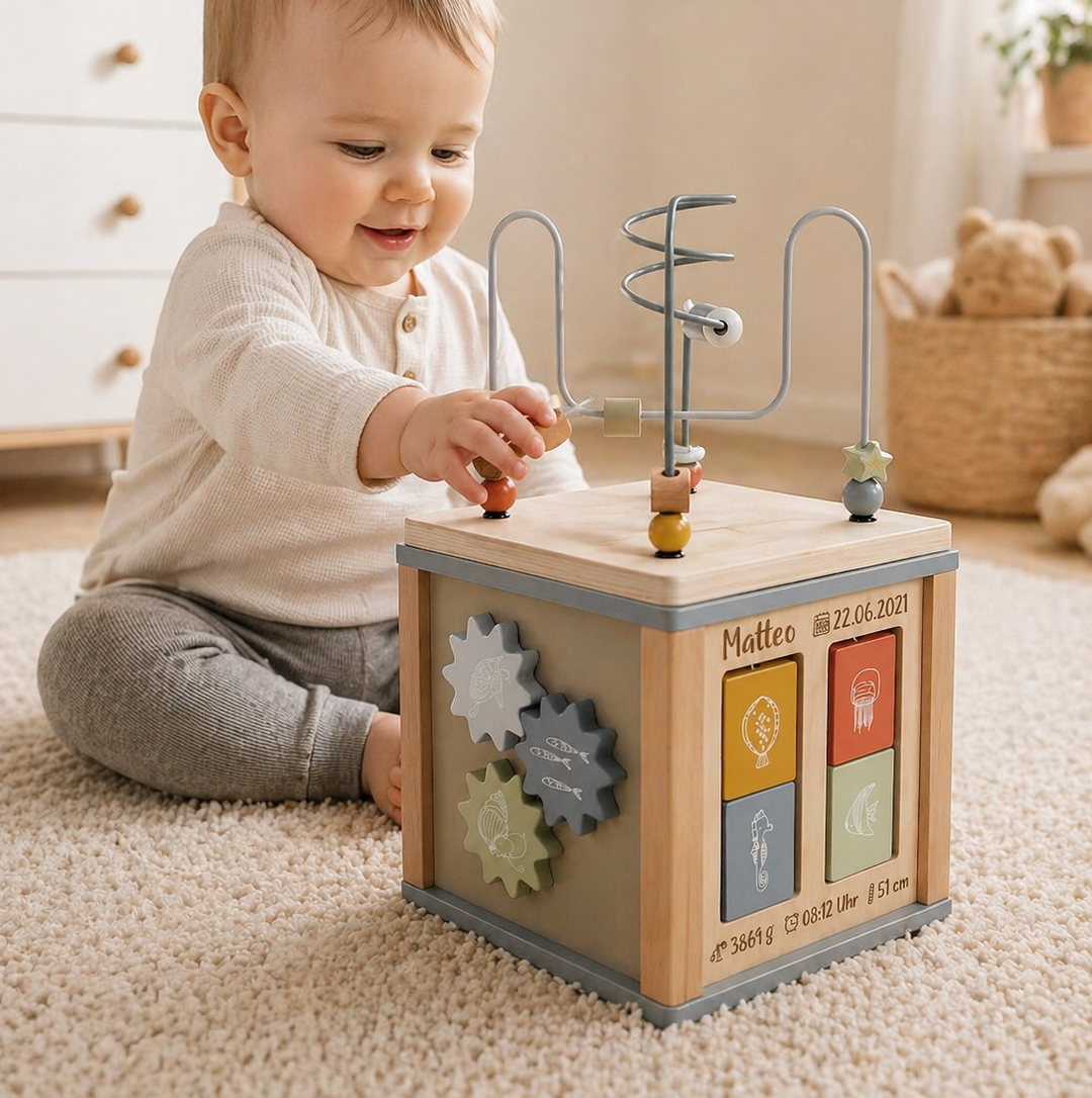 Personalisierbares Geschenk für Babys und Kinder mit Name – Auswahl für Geburt, Taufe, Geburtstag und weitere Anlässe
