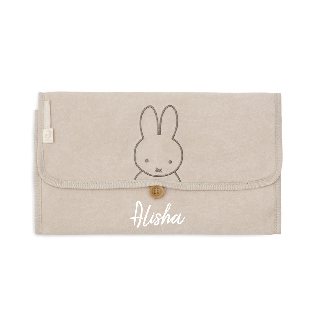 Wickelunterlage Frottee Miffy, Nougat | Jollein