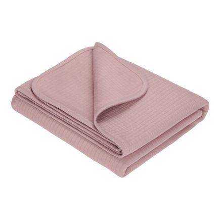 Pure Mauve summer blanket for children's beds | Little Dutch