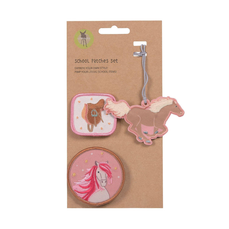 School bag patches and pendants - Horses | Lässig