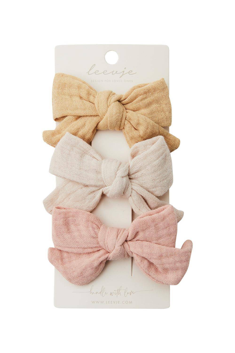 Haarspangen "large Bows summer" | Leevje