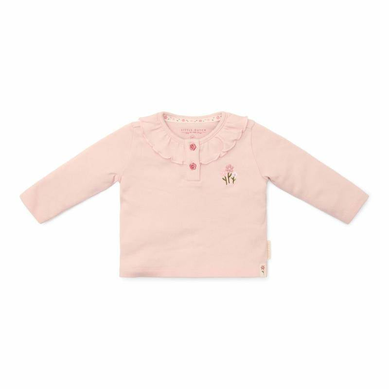 Tenue mignonne de bébé fille – T-shirt rose
