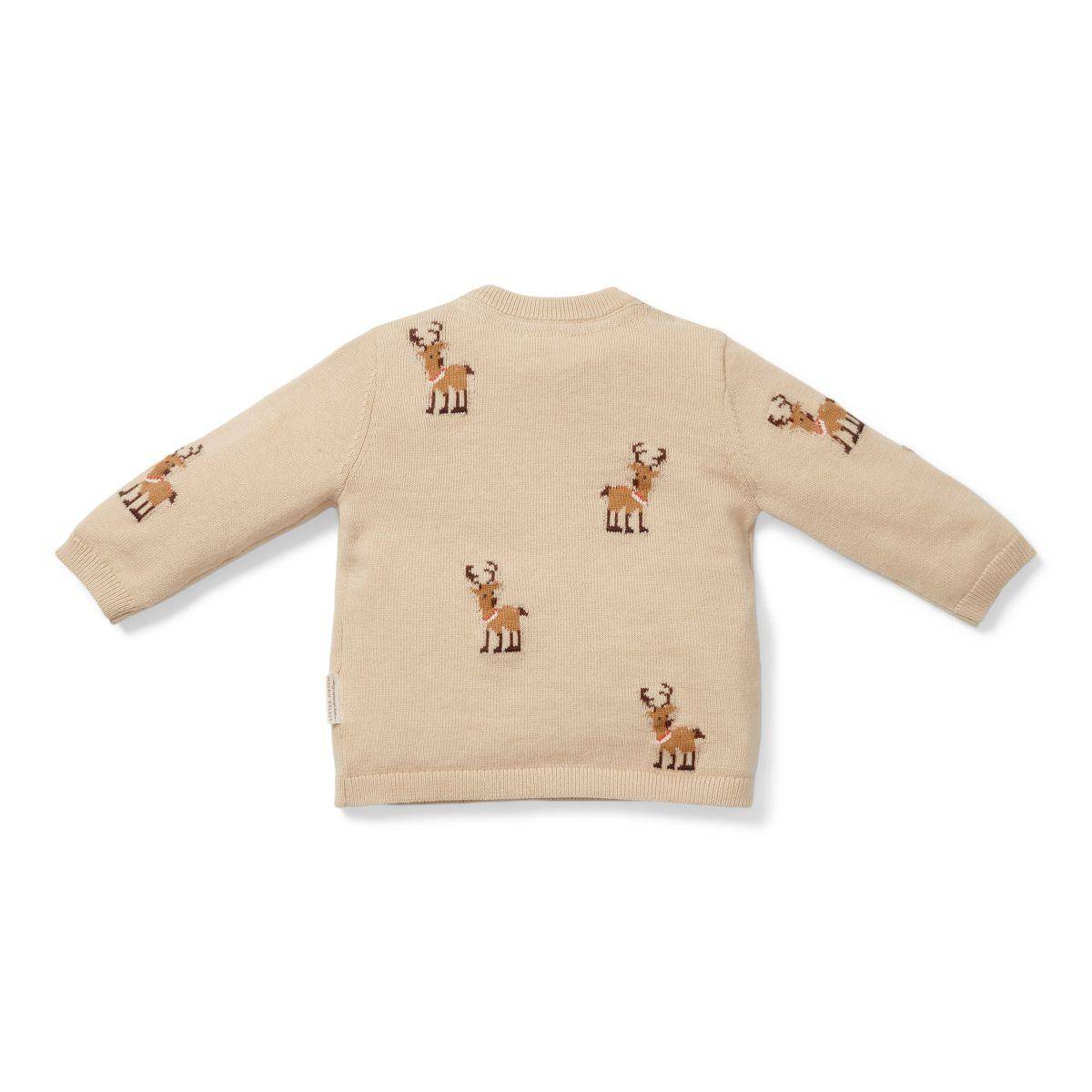 Strick-Weihnachtspullover Rentier | Little Dutch