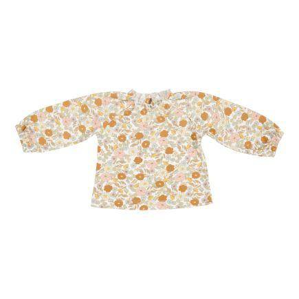 T-shirt long sleeves Vintage Little Flowers - 50/56 | Little Dutch