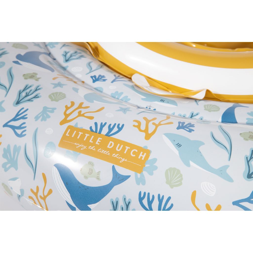 Bouée gonflable pour bébé Ocean Dreams Blue – Plaisirs aquatiques pour bébés