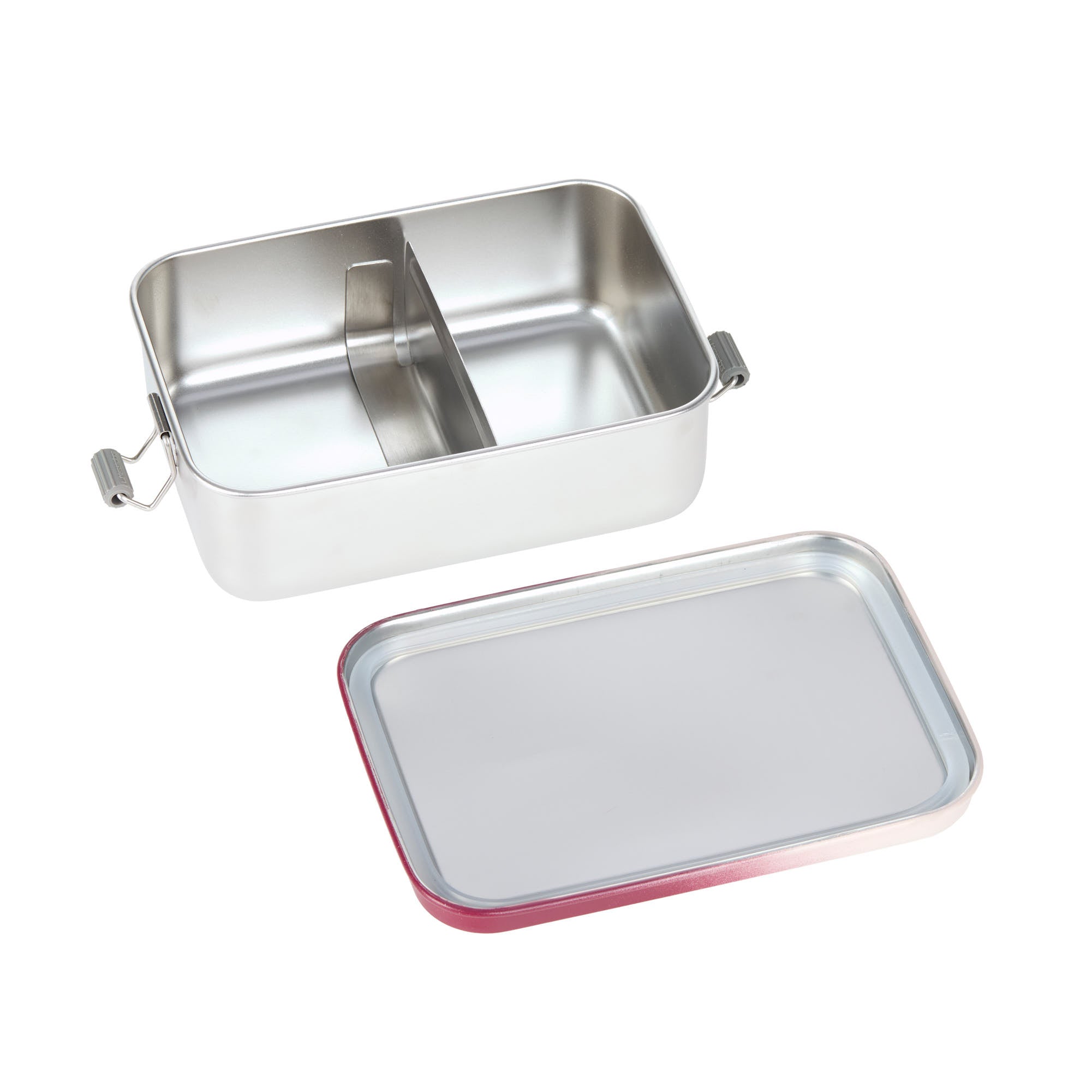 Lunchbox Stainless Steel Solid berry/rose | Lässig