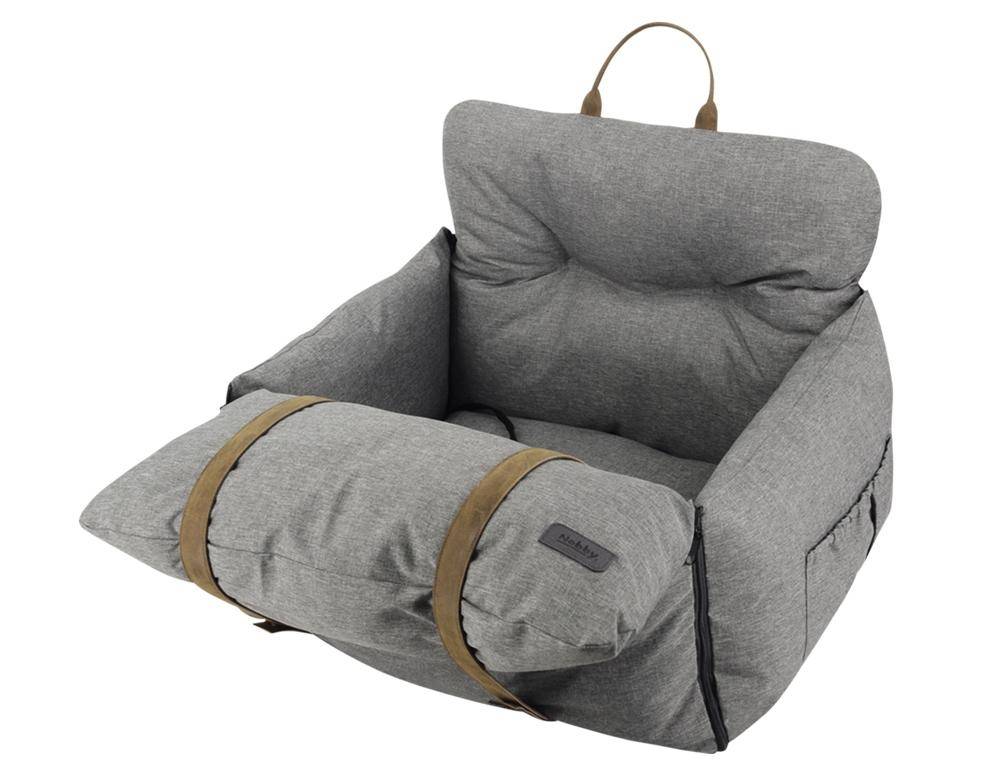 Reisebett Hund BENA Hellgrau L (60×50×43 cm) | Nobby