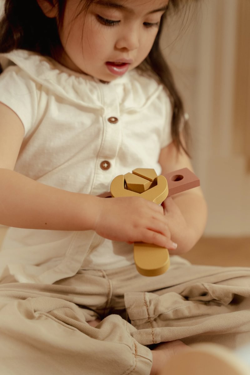 Wooden Tool Box for Children | Schmatzepuffer