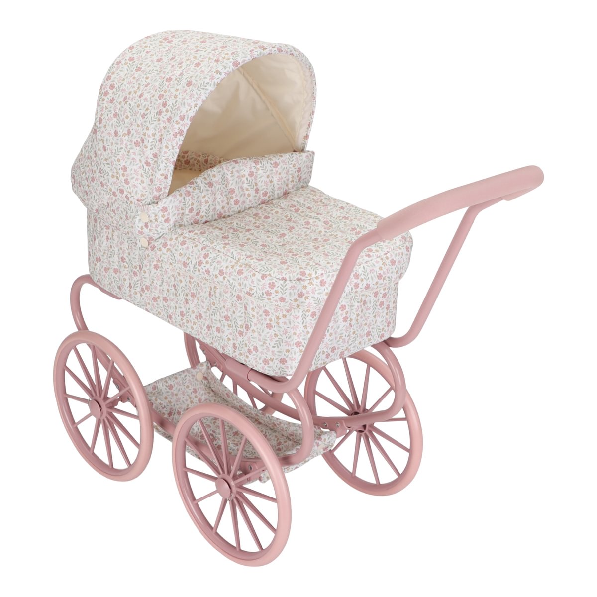 Metall- Puppenwagen Soft Flowers