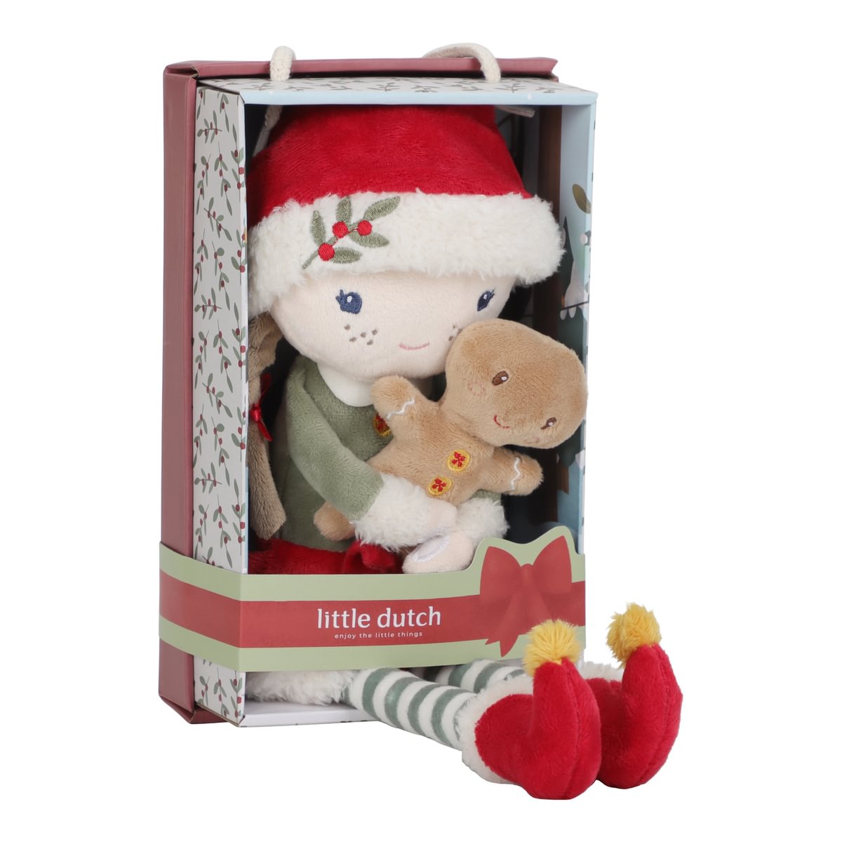 Poupée de Noël Rose GRS