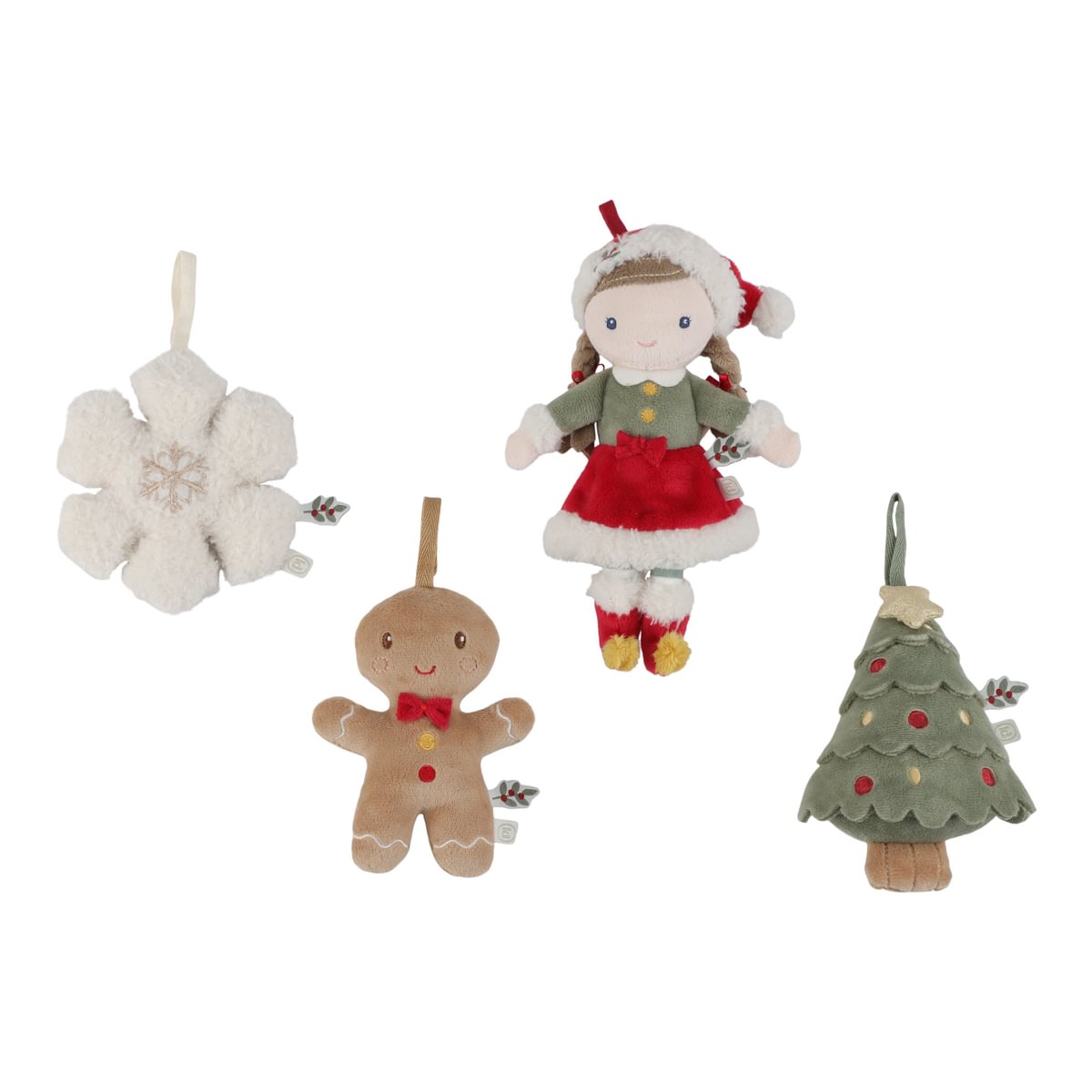 Weihnachtsbaum Anhänger Set Rosa GRS