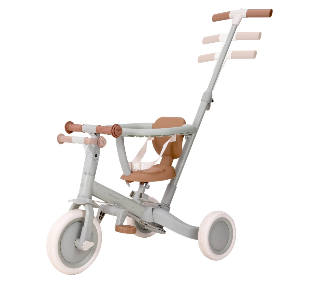 Mitwachsendes 4-in-1 Dreirad Grün
