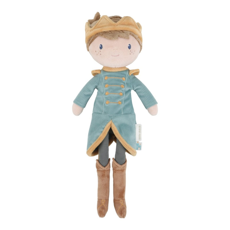 Poupée de chiffon Prince Jim 35 cm | Little Dutch