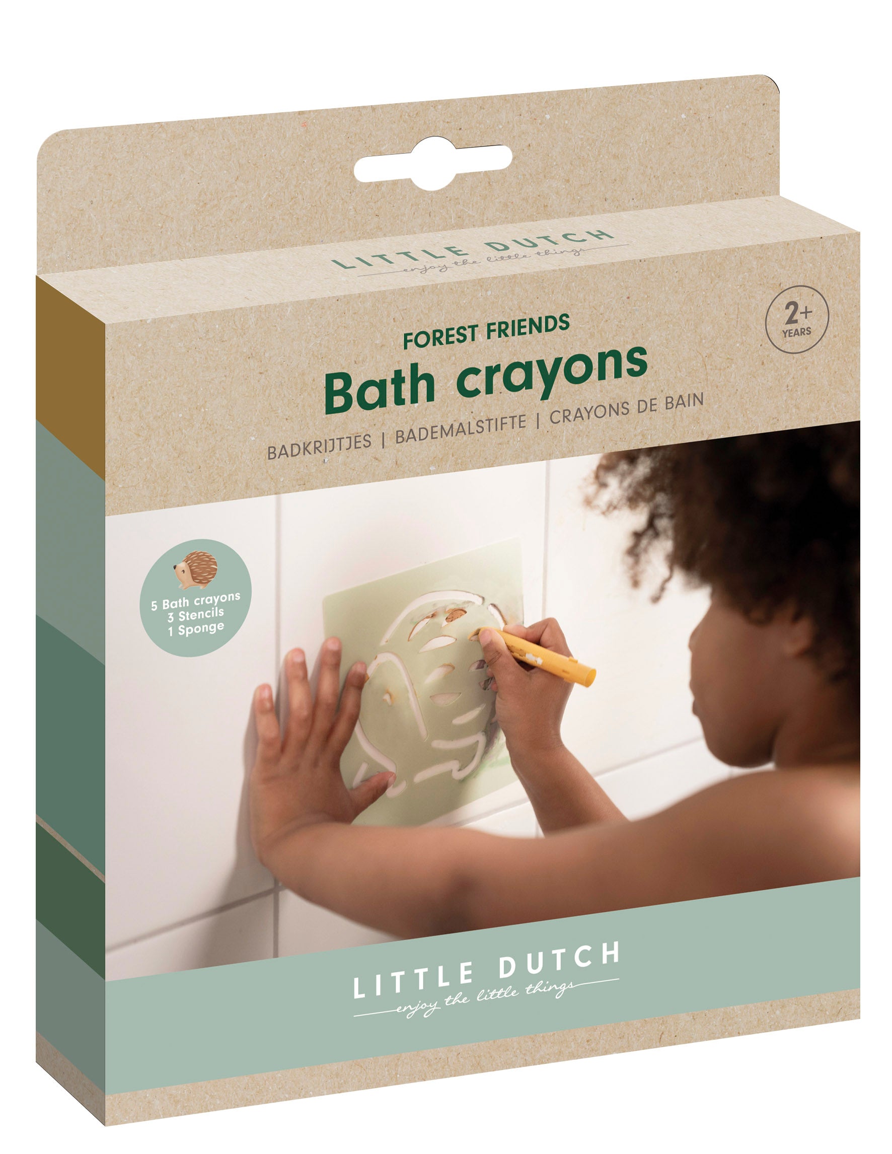 Set de crayons de bain pour enfants pour dessiner dans la baignoire