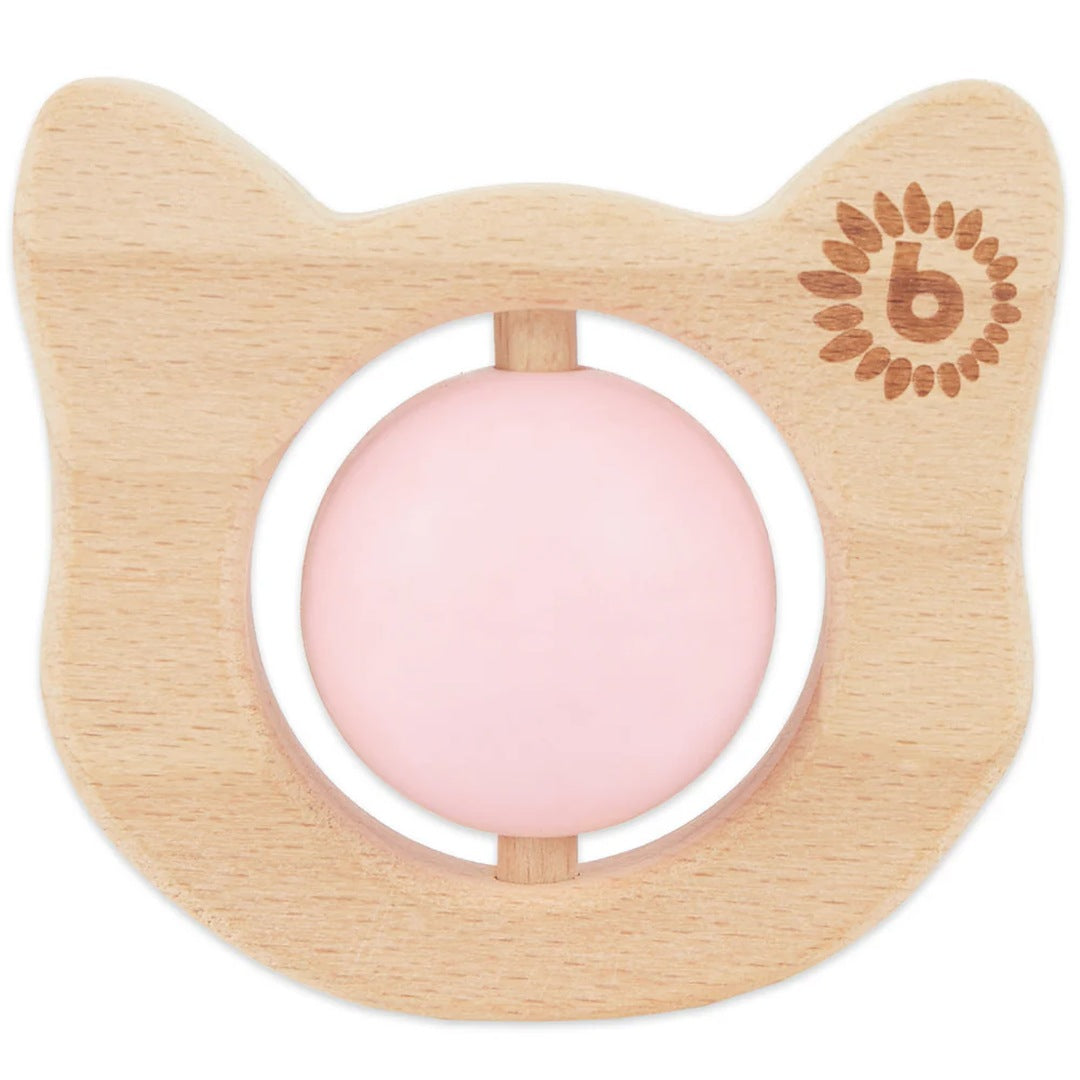 Beißring Katze mit Silikonball | Bieco
