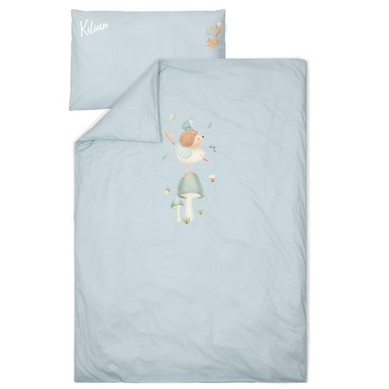 Bettbezug für Kleinkinder Denim Blue | Little Dutch