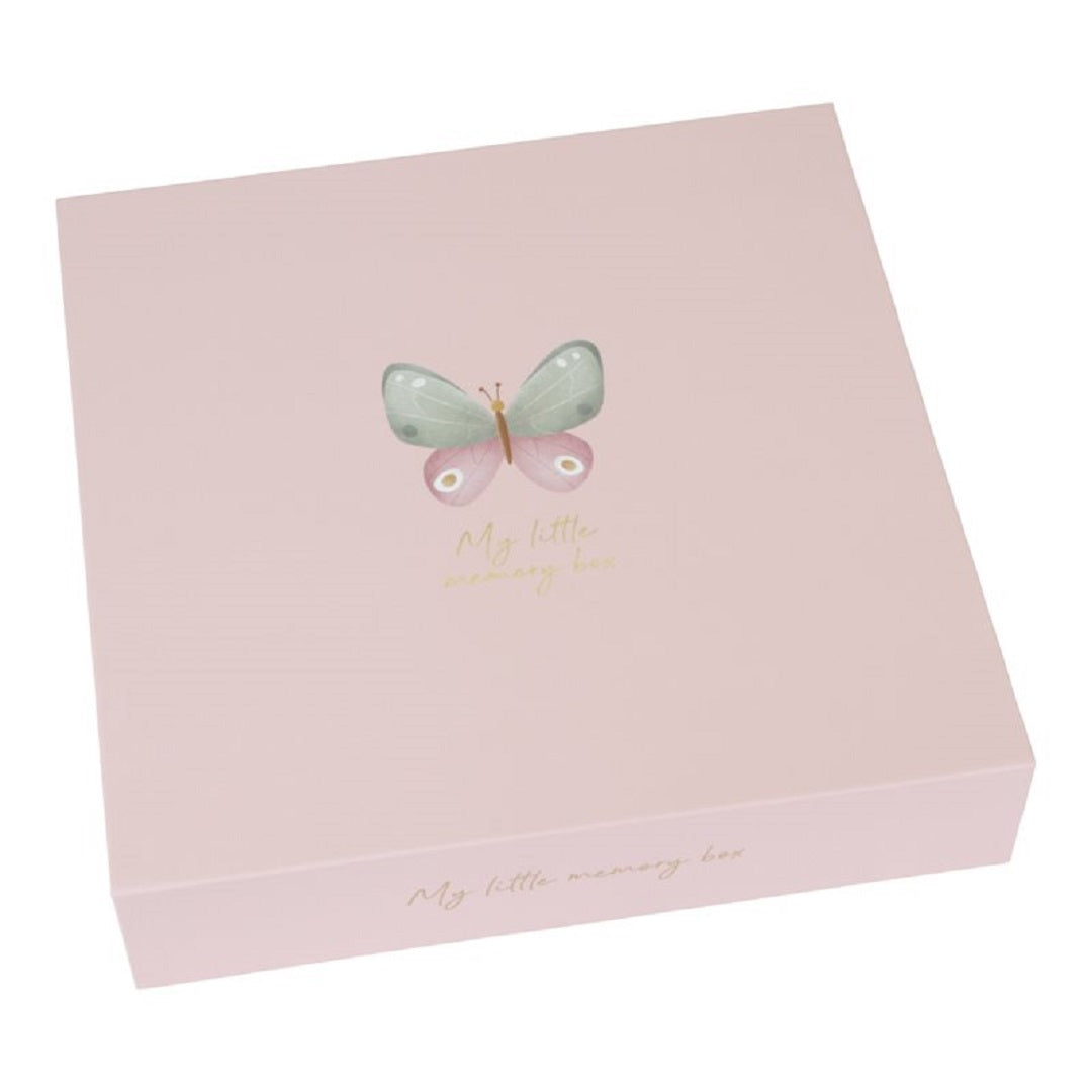 Boîte à souvenirs Flowers & Butterflies – Conservez les souvenirs de bébé