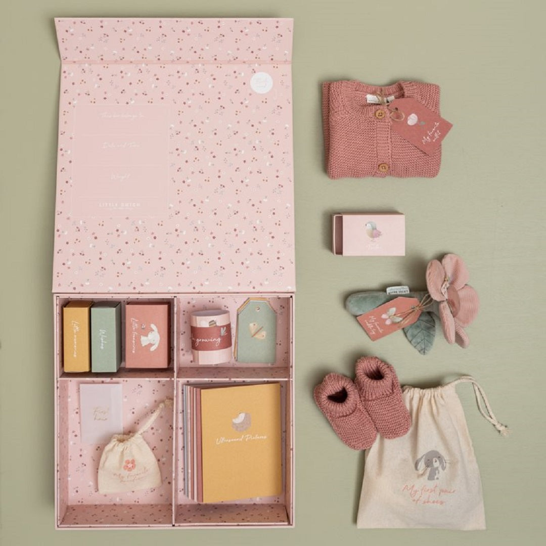 Gift Set Flowers & Butterflies – Birth Gift