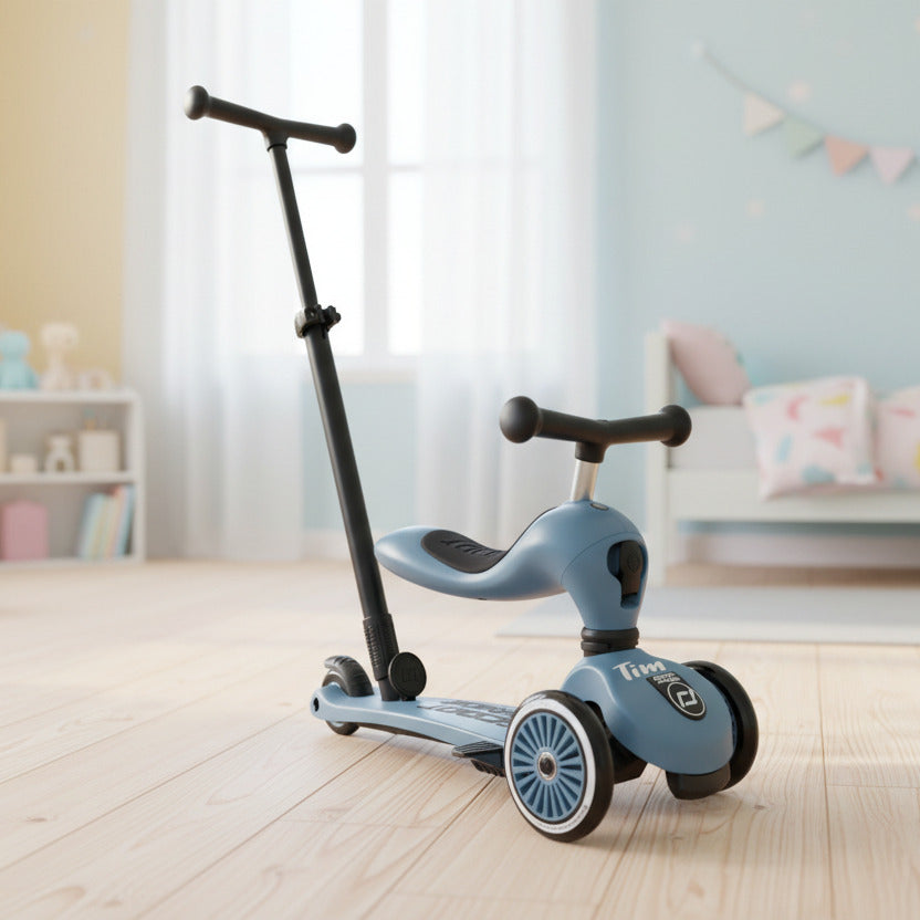 Highwaykick 1 Push & Go steel | Scoot and Ride
