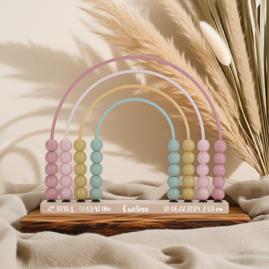Regenbogen-Abakus Fairy Garden