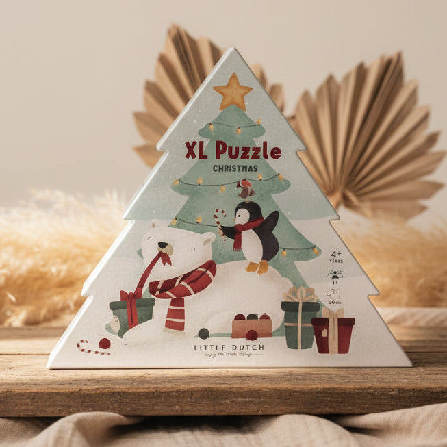 Weihnachtspuzzle XL – Puzzle für Kinder zur Weihnachtszeit