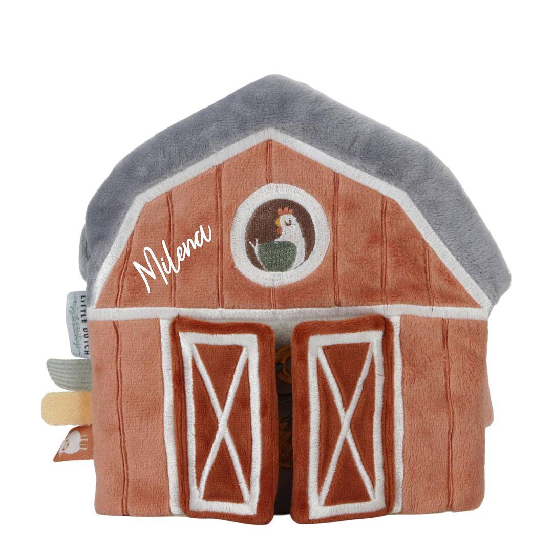 Livre en tissu avec activités Little Farm