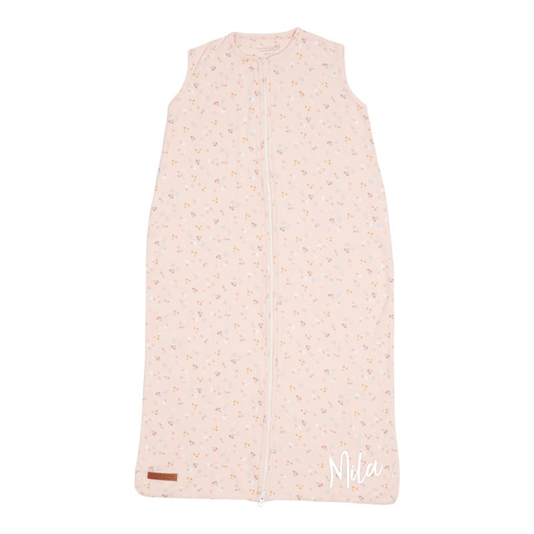 Summer sleeping bag 90 cm Little Pink Flowers | Little Dutch