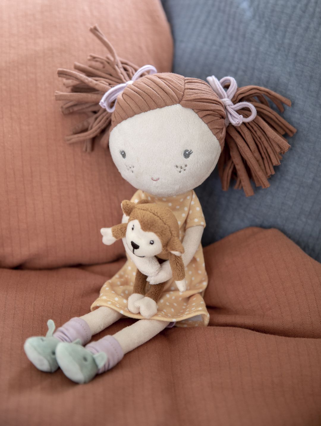 Poupée en tissu Sophia, 35 cm