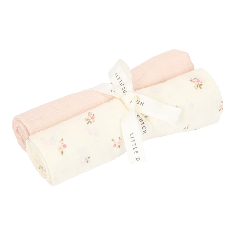 Muslin cloth swaddles 70 x 70 cm Fairy Blossom / Blossom | Little Dutch