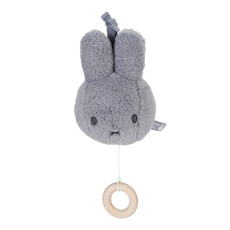 Boîte à musique Fluffy Bunny bleu | Miffy x Tiamo