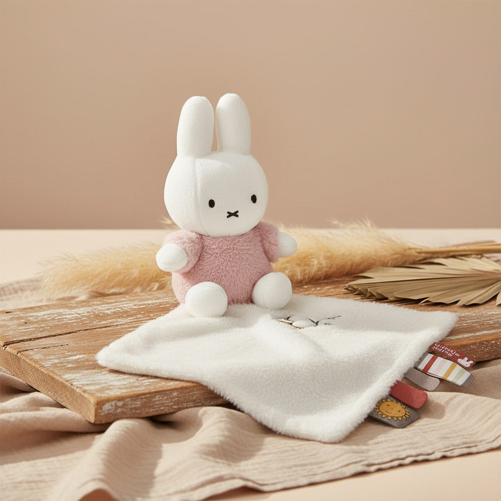 Doudou Fluffy rose | Miffy x Tiamo