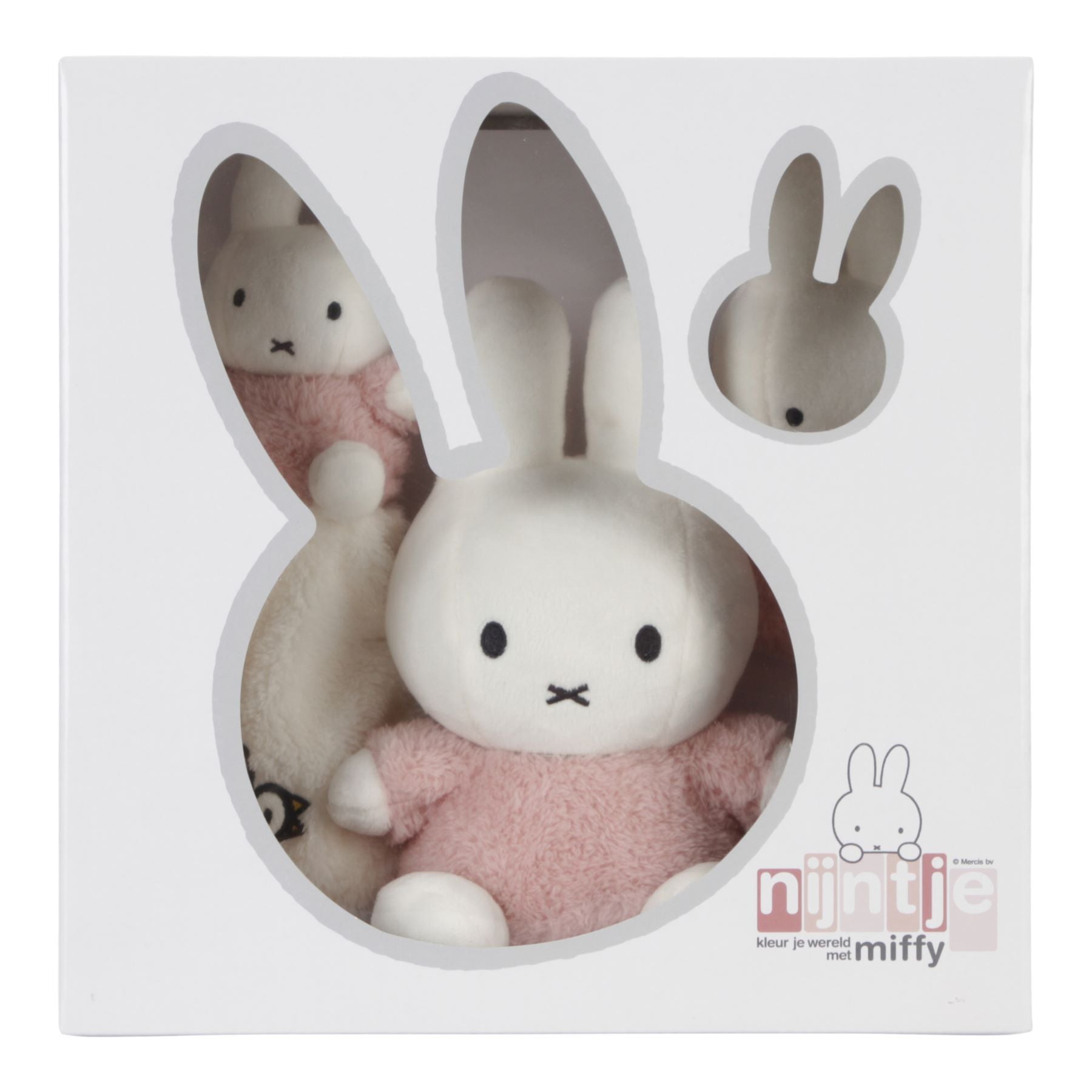 Coffret Cadeau Exclusif - Miffy Fluffy, Rose | Miffy x Tiamo