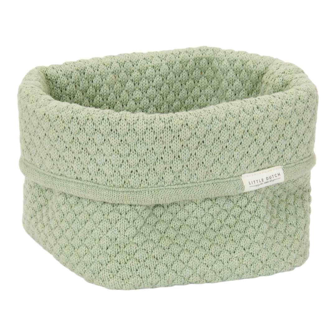 Pflegekörbchen Pure Sage klein 15 × 15 cm