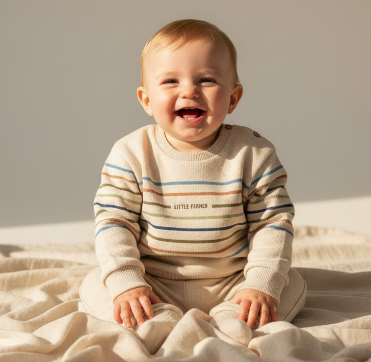 Pullover Sand für Babys und Kinder