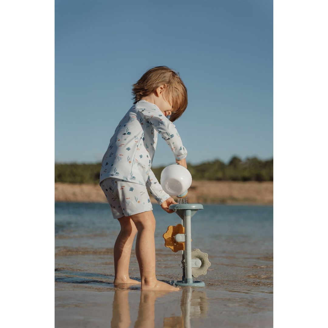 Moulin à sable et à eau Ocean Dreams bleu – Jouet pour la plage et le jardin