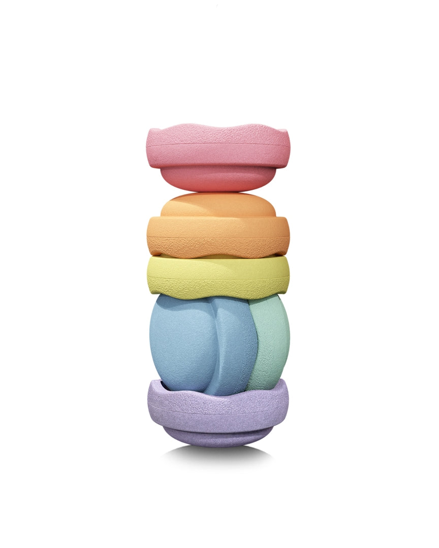 Staplelstein® Original Mini pastel arc-en-ciel | Stapelstein