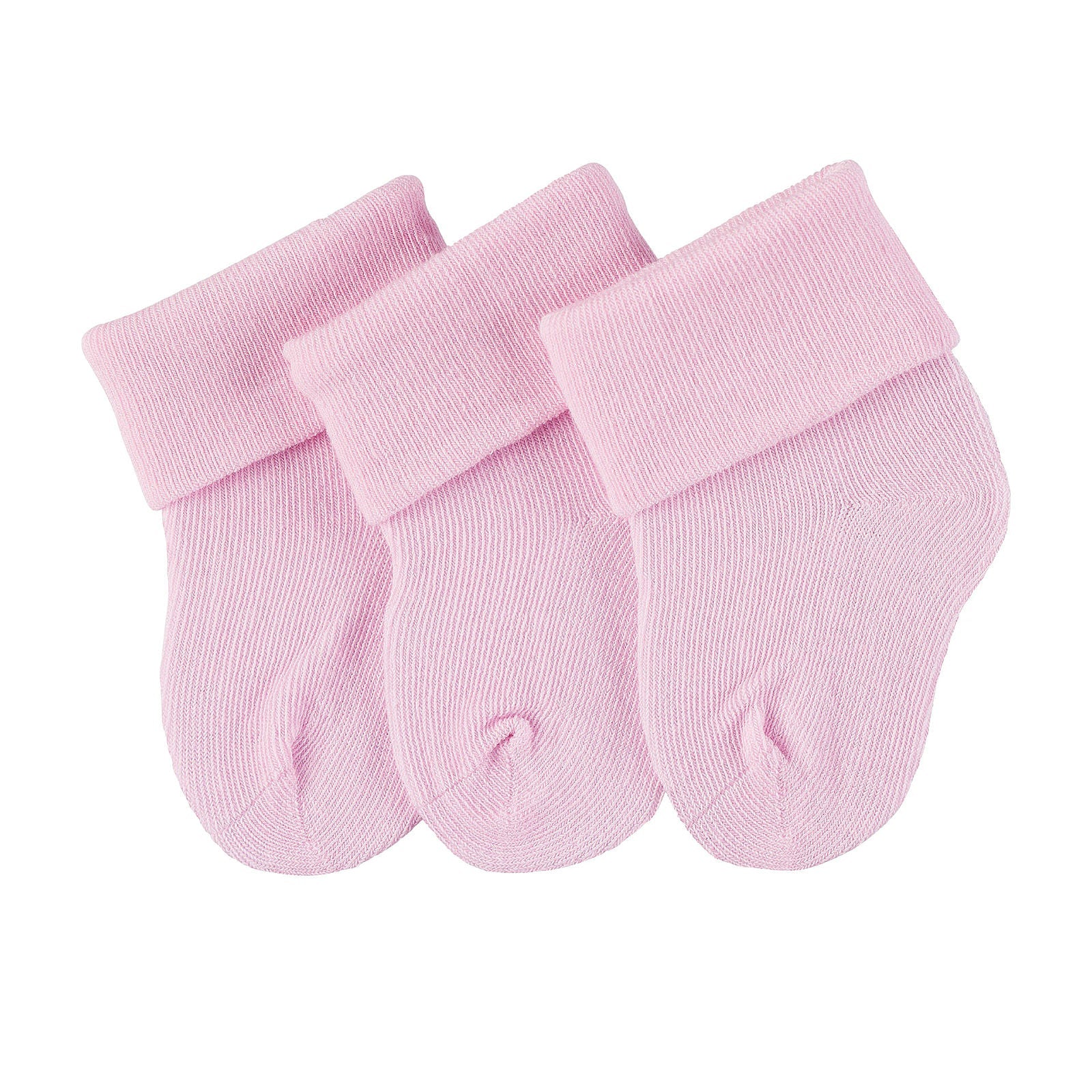 Erstlingssöckchen 3er-Pack rosa | Sterntaler