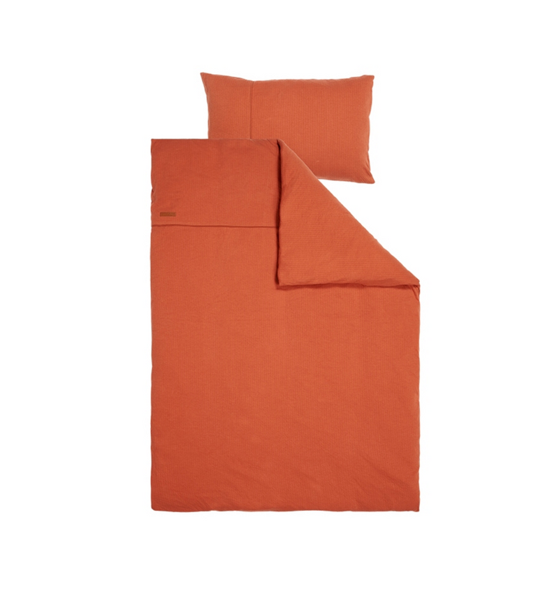 Little Dutch - Housse de lit Pure rouge rouille