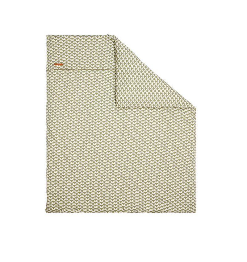 Housse pour couverture de berceau Sunrise Olive | Little Dutch
