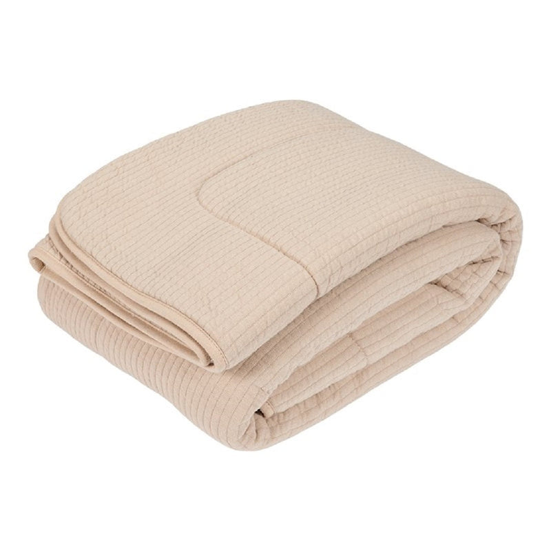 Crib blanket Pure Beige | Little Dutch