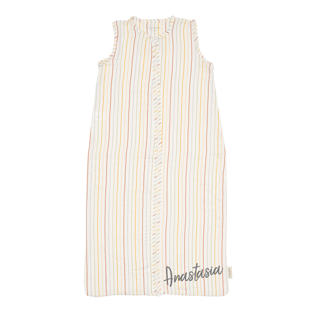 Summer sleeping bag 70 cm Vintage Sunny Stripes | Little Dutch