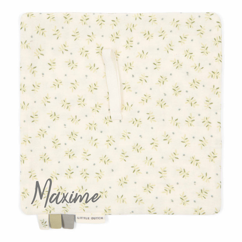 Schnullertuch Musselin Blueberry Leaves | Little Dutch