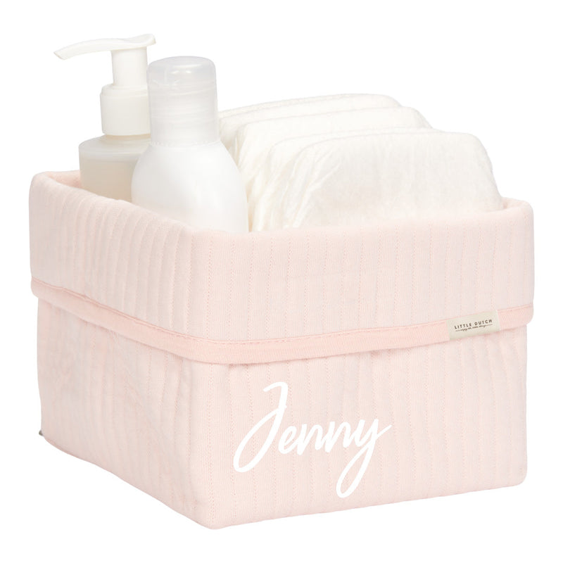 Pflegekörbchen Pure Soft Pink, klein | Little Dutch