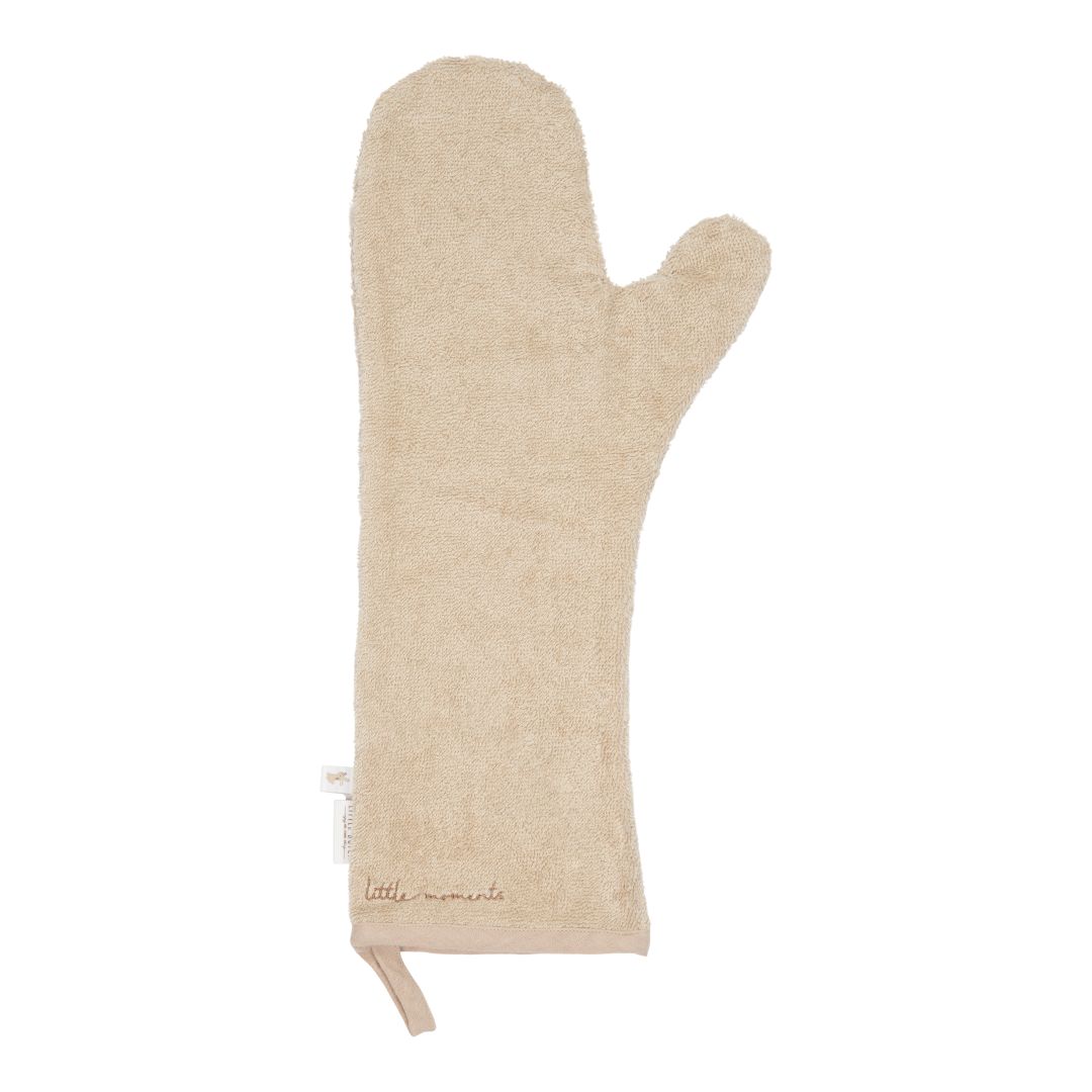 Baby Shower Handschuh Beige
