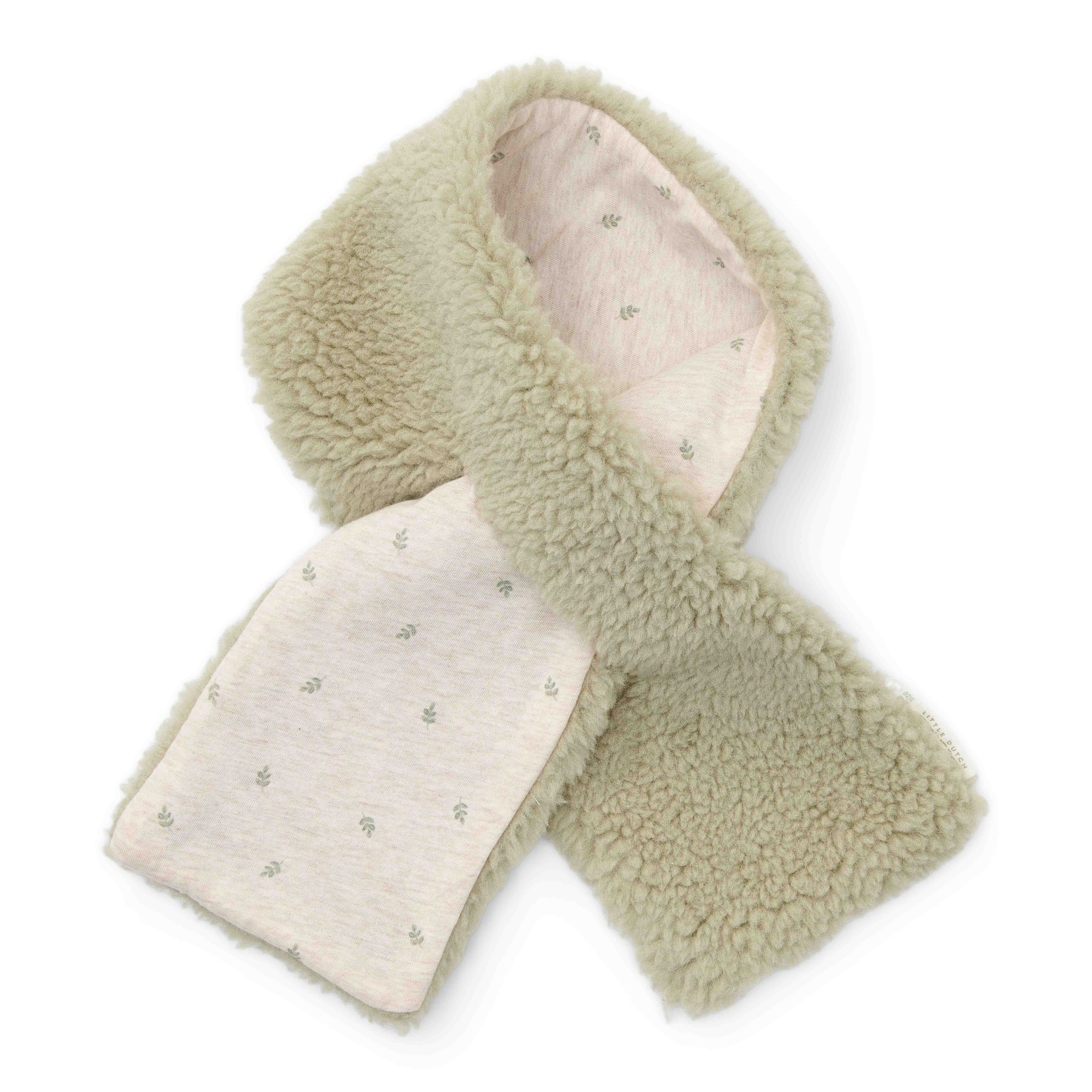 Teddy Schal Soft Green für Babys und Kinder