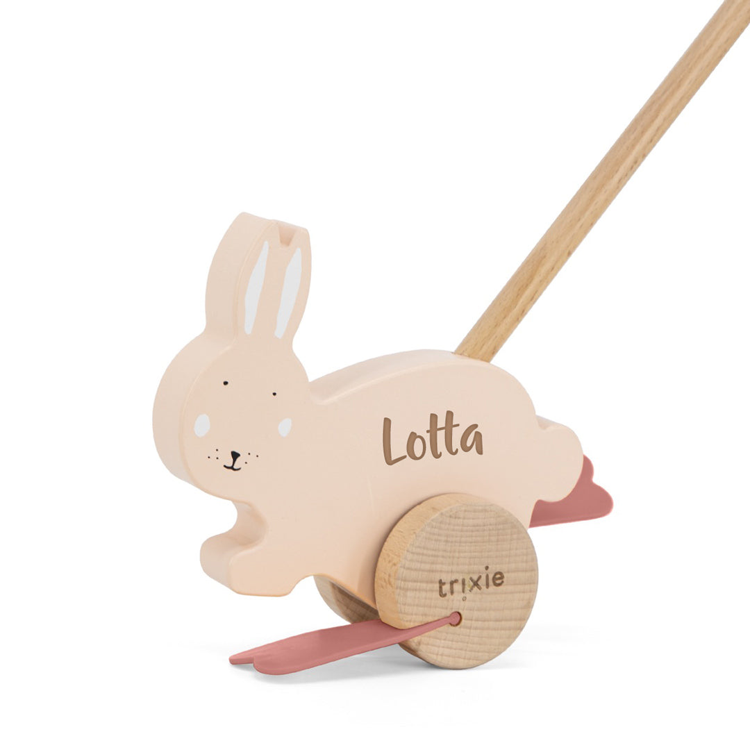 Chien à roulettes en bois - Mme Lapin | Trixie