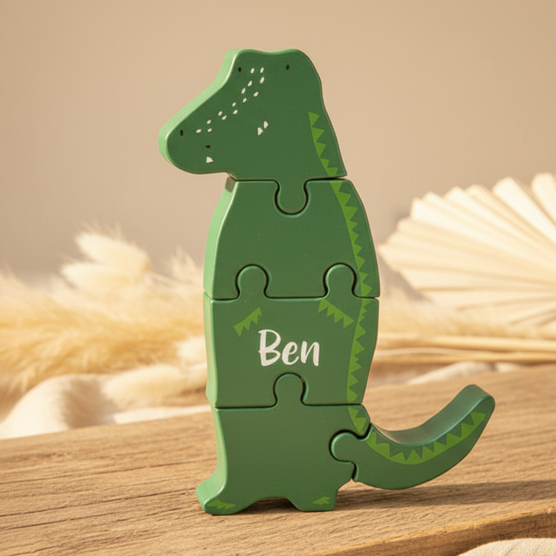 Puzzle-Figur Holz - Herr Krokodil | Trixie
